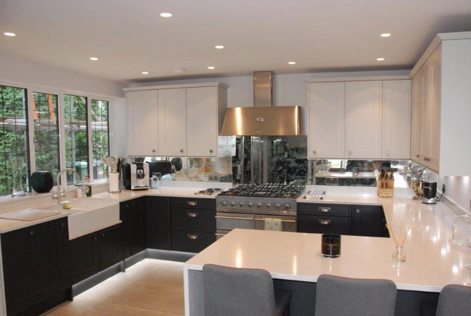 Completed kitchen refurbishment
