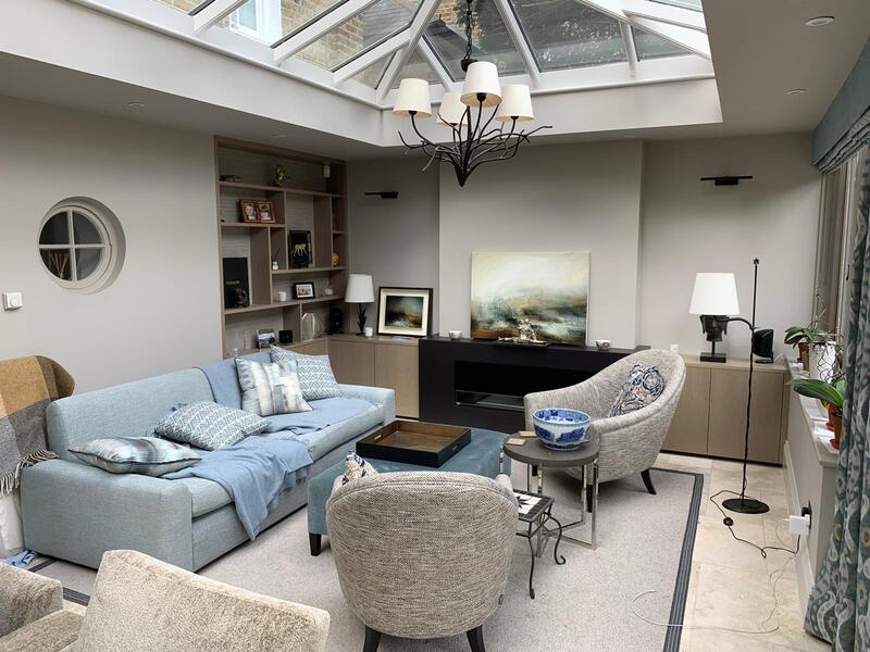 Orangery extension built by Walkers Services
